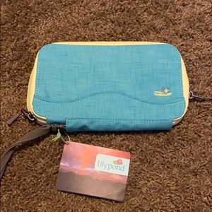 Lily pond wallet
